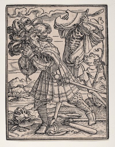 The Count, from The Dance of Death by Hans Lützelburger