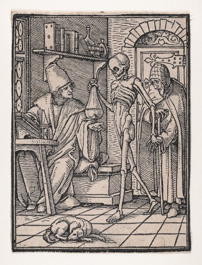 The Doctor or Physician, from The Dance of Death by Hans Lützelburger