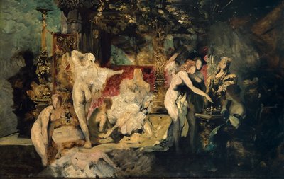 Summer. Study by Hans Makart