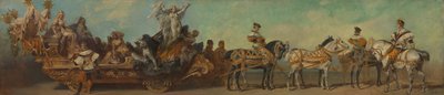 Design for the Parade 1879 - Mining by Hans Makart