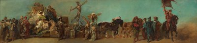 Design for the Parade 1879 - The Guild of Wholesale Merchants by Hans Makart