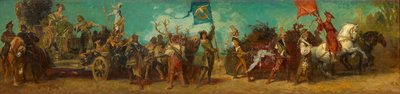 Design for the 1879 Parade - Hunting Float by Hans Makart