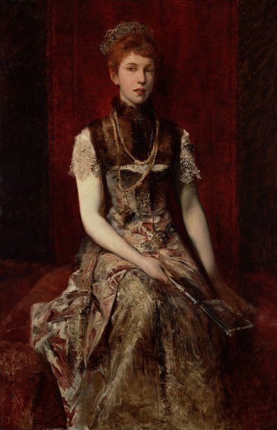 Portrait of Dora Fournier-Gabillon by Hans Makart