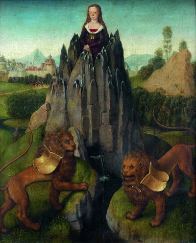 Allegory of Chastity, c. 1475 by Hans Memling