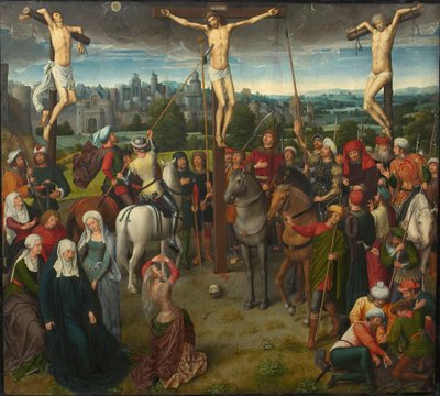 Calvary Triptych (central panel) by Hans Memling