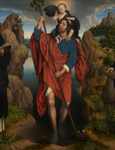 Triptych of Willem Moreel (detail) by Hans Memling