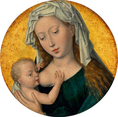 The Virgin Mary Nursing the Christ Child by Hans Memling