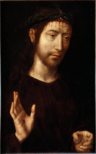 Jesus Christ crown of thorns by Hans Memling