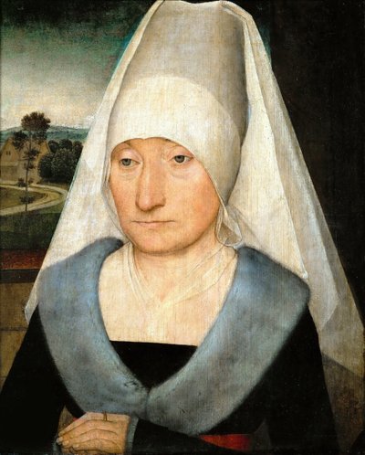 Portrait of an Old Woman by Hans Memling