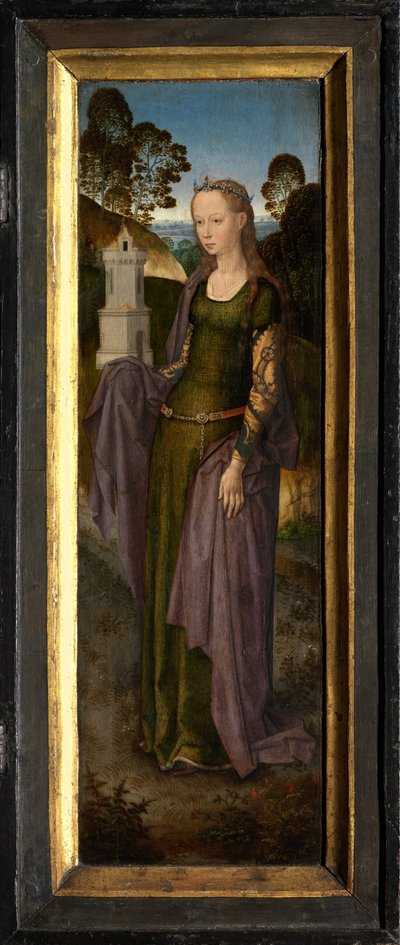 Right wing of the Triptych of Adriaan Reins by Hans Memling