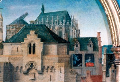 St Ursula Shrine, Departure from Cologne (detail) by Hans Memling