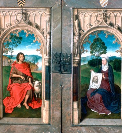 Triptych of Jan Florain by Hans Memling
