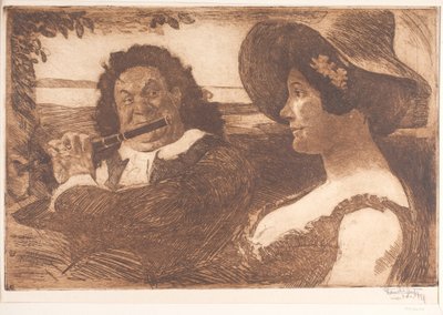 Fredensborg Idyll by Hans Nikolaj Hansen