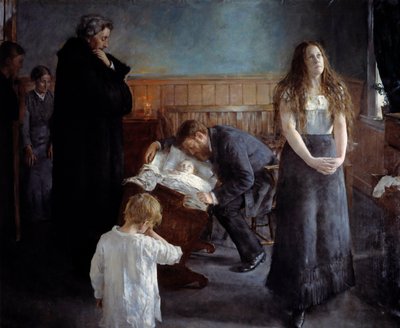 The Sick Child by Hans Olaf Heyerdahl