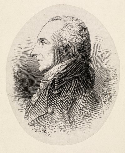 Portrait of the Conductor and Composer Friedrich Ludwig Aemilius Kunzen by Hans Peter Hansen