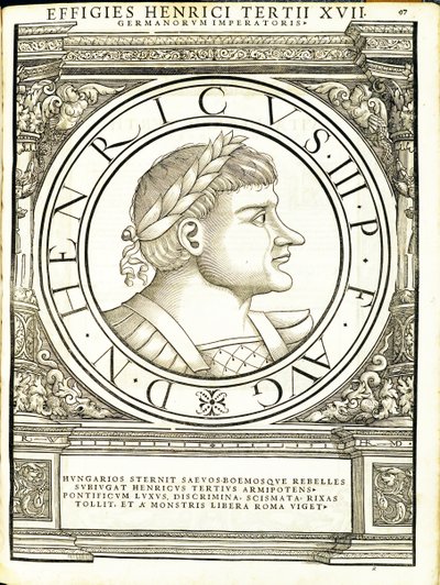 Henricus III, illustration from 