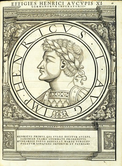 Henricus I Auceps, Illustration from 