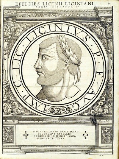 Licinius I by Hans Rudolf Manuel Deutsch