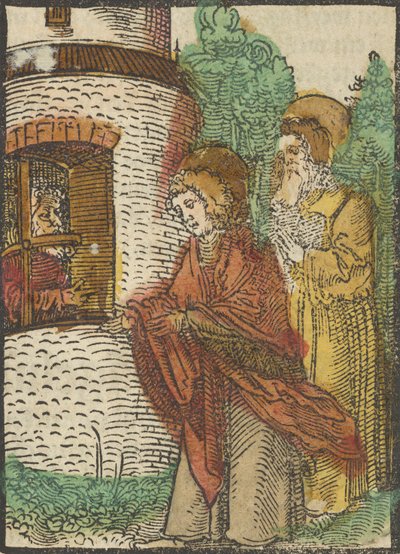 St. John in Prison, from Das Plenarium by Hans Schäufelein the Elder
