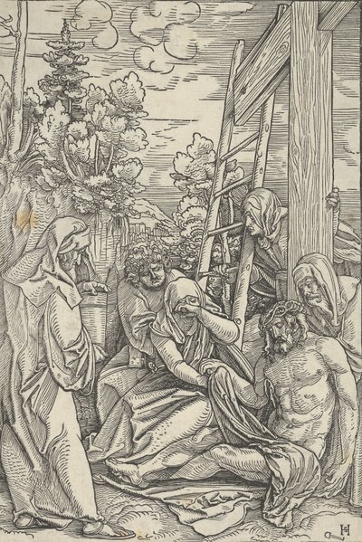 The Lamentation, from The Life of Christ by Hans Schäufelein the Elder