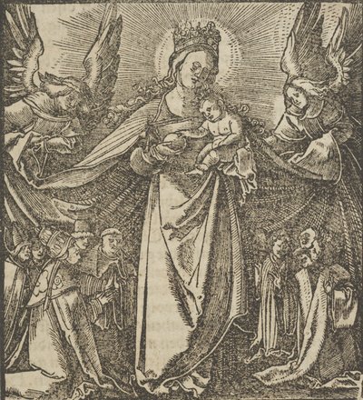 The Madonna of Mercy by Hans Schäufelein the Elder