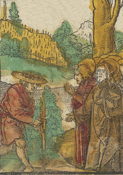 The Parable of the Workers in the Vineyard, from Das Plenarium, 1517 by Hans Schäufelein the Elder