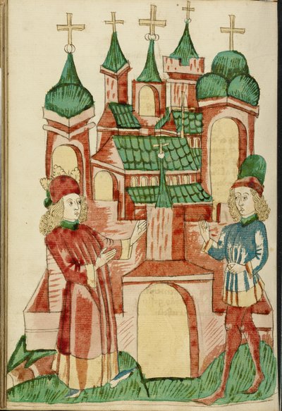 Josaphat has Crosses Erected on the Rooftops of the City by Hans Schilling