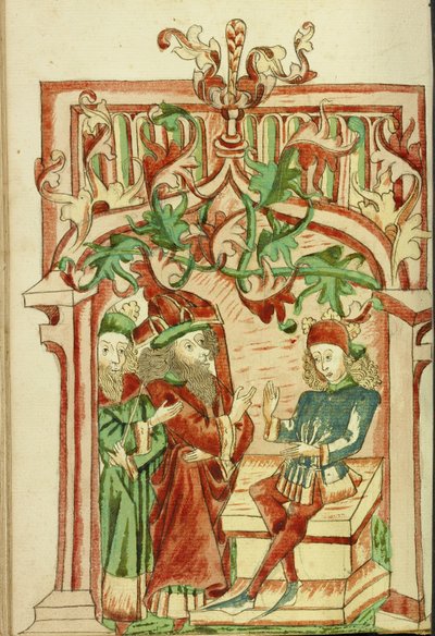 King Avenir and a Doctor Come to Josaphat by Hans Schilling