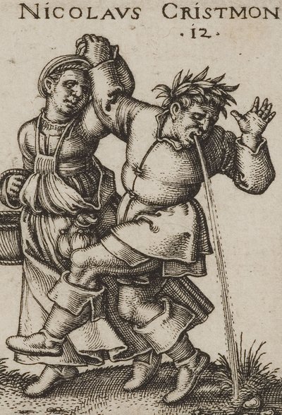 The Peasant Festival 1546 (detail) by Hans Sebald Beham
