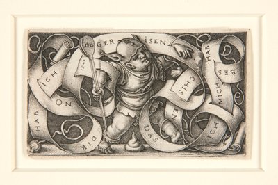 The Little Buffoon by Hans Sebald Beham