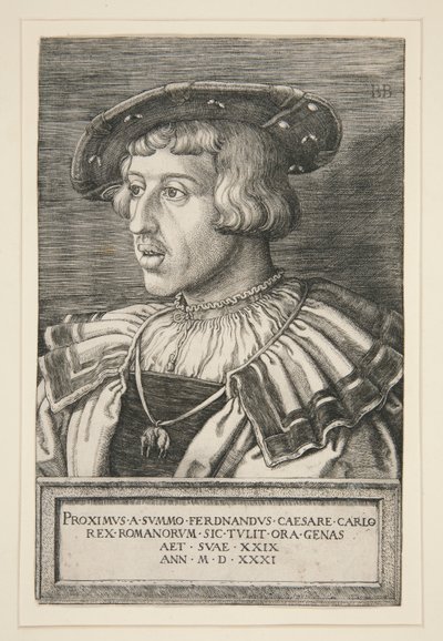 Ferdinand I by Hans Sebald Beham