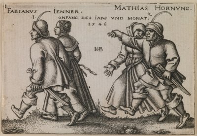 January and February from the series The Peasants