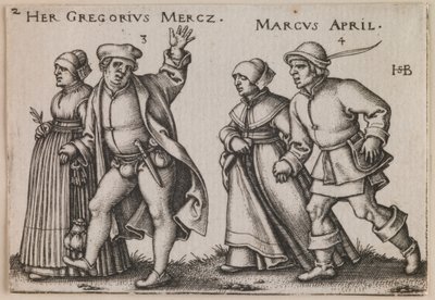 March and April from the series The Peasants