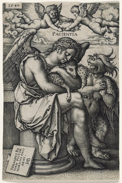 Patience, 1540 by Hans Sebald Beham