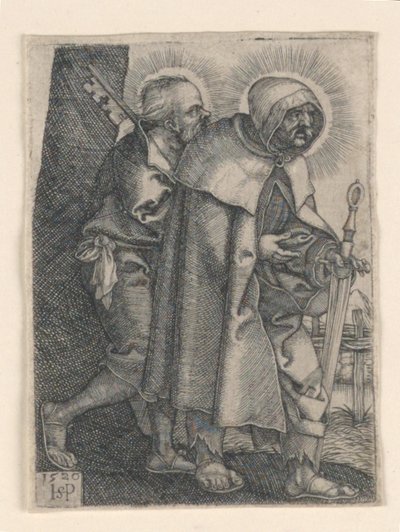 Saint Peter and Saint Paul by Hans Sebald Beham