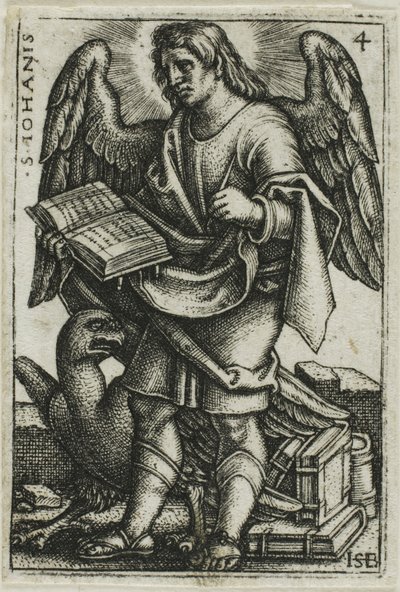 St. John, from The Four Evangelists by Hans Sebald Beham