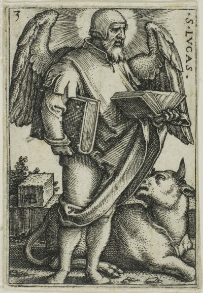 St. Luke (from The Four Evangelists) by Hans Sebald Beham