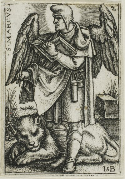 St. Mark, from The Four Evangelists by Hans Sebald Beham