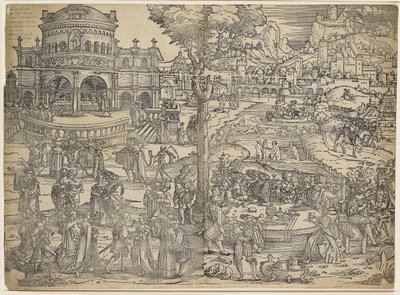 The Feast of Herod by Hans Sebald Beham