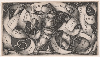 The Little Buffoon by Hans Sebald Beham