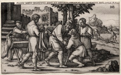 The Prodigal Son: Return of the Prodigal Son by Hans Sebald Beham