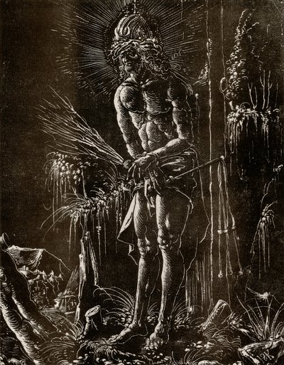 Christ as Man of Sorrows by Hans Springinklee