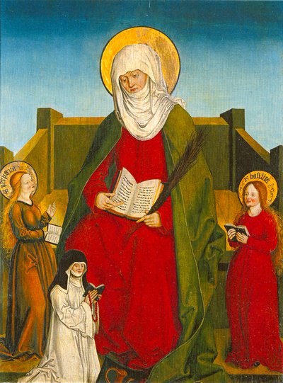 Saint Monica - Inzigkofen Altar by Hans und Jakob Strüb