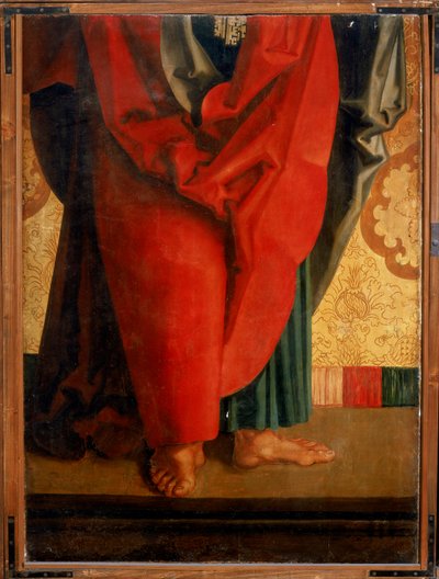 Saint Peter, bottom section (detail) by Hans Suess Kulmbach
