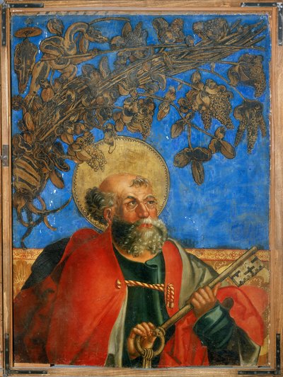 Saint Peter, upper section (detail) by Hans Suess Kulmbach