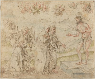 Mary and John before the Man of Sorrows by Hans Süss von Kulmbach