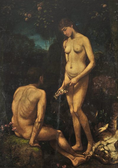 Adam and Eve by Hans Thoma