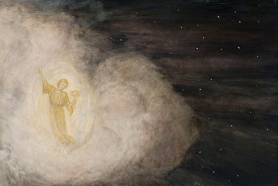 Angel with the Bethlehem Star by Hans Thoma