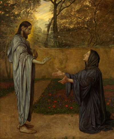 Christ as Gardener by Hans Thoma