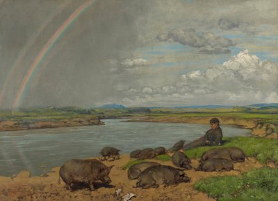 The Prodigal Son (The Swineherd) by Hans Thoma